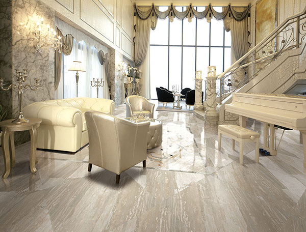 J9集团直营全抛釉瓷砖天堡石KYS8062成效图