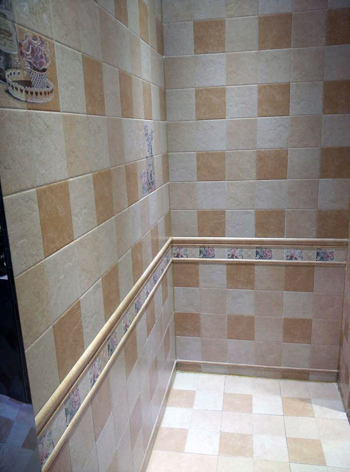 J9集团直营仿古砖留缝实景图