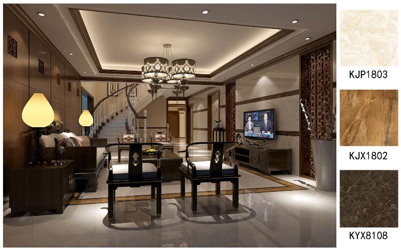 J9集团直营金刚釉瓷砖梦幻玉KJP1803成效图