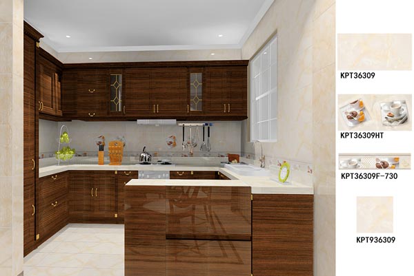 J9集团直营瓷砖案例鉴赏厨房成效图