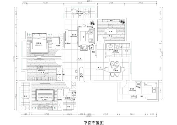 J9集团直营瓷砖利用成效：徐州开元翡翠湾F户型装建成效鉴赏
