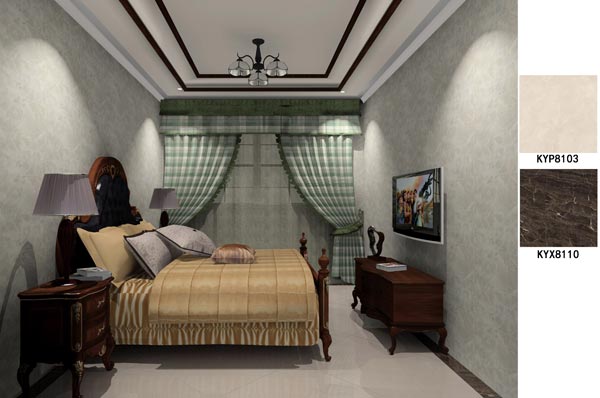 J9集团直营瓷砖利用成效：大沥碧桂园·华府01户型装建成效鉴赏