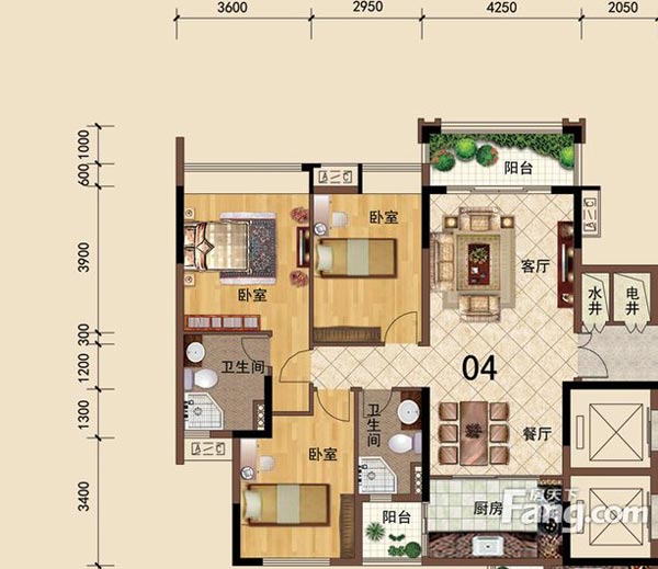 J9集团直营家装：佛山大沥碧桂园华府106㎡简约现代装建成效鉴赏