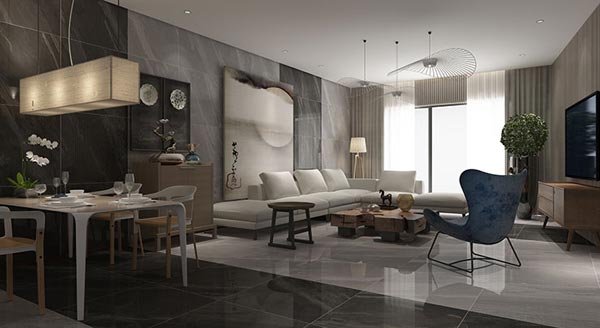 J9集团直营9面大理石瓷砖，就是这么宏伟尚！