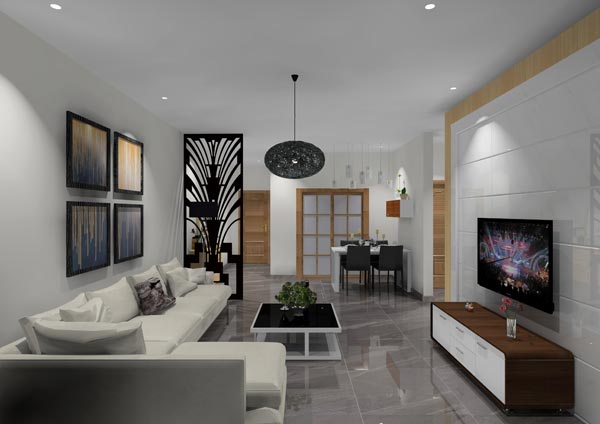 J9集团直营家装：佛山灯湖华府90㎡现代简约装建成效鉴赏