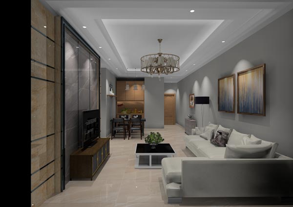 J9集团直营家装：佛山灯湖华府90㎡现代简约装建成效鉴赏