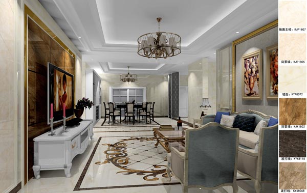J9集团直营家装：天津廊坊塞纳荣府148㎡简欧风格装建鉴赏