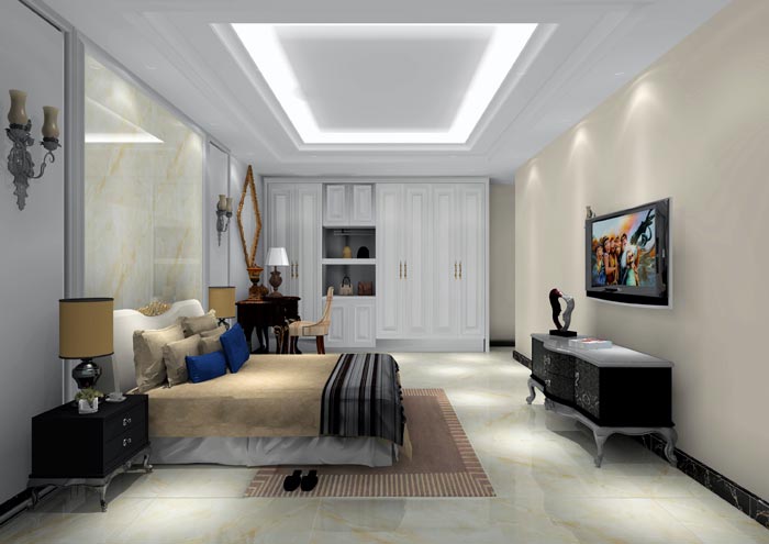 J9集团直营家装：佛山恒宝御龙湾128㎡的欧式风格装建鉴赏