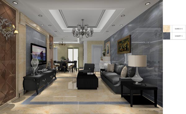 J9集团直营家装：井冈山和谐家园安设幼区130㎡欧式风格装建鉴赏