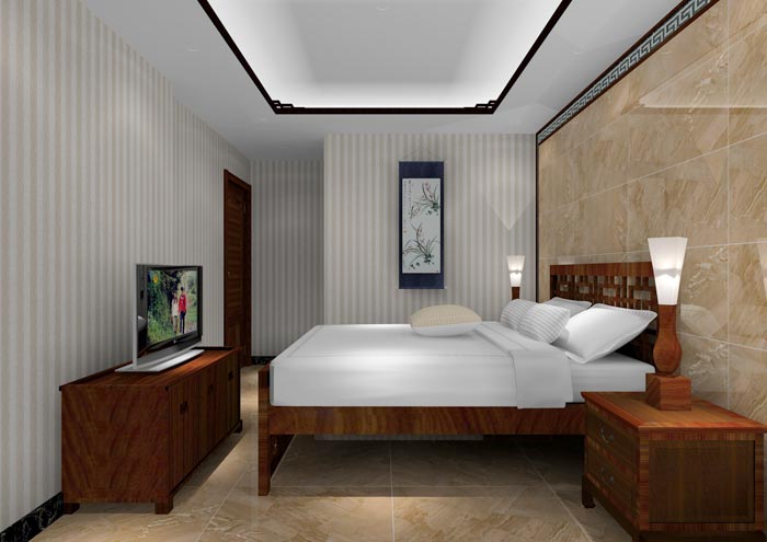 J9集团直营家装：佛山狮山上林苑90㎡中式风格装建鉴赏