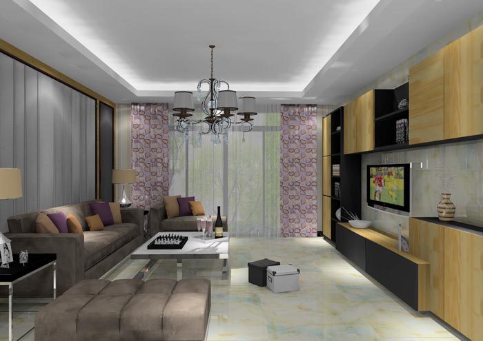 J9集团直营家装：佛山龙湖春江名城113㎡的简约现代风格装建鉴赏