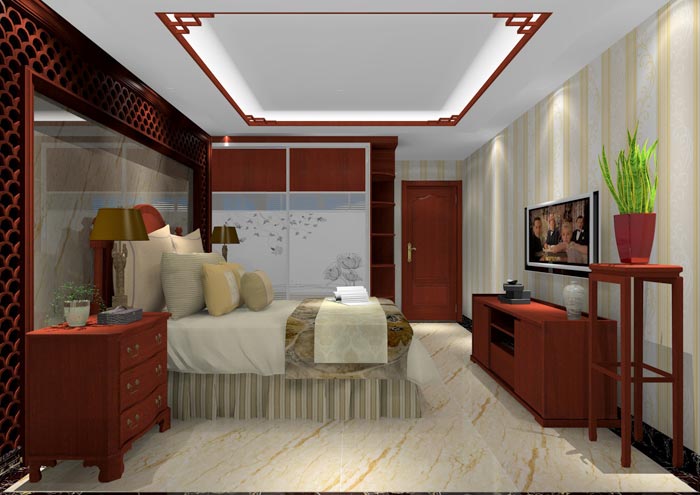 J9集团直营家装：佛山佛山容桂颐澳花圃112㎡的中式风格装建鉴赏