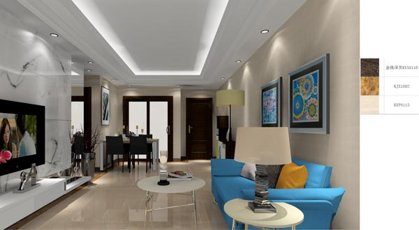 J9集团直营家装：成都时期锦绣59㎡的现代风格装建鉴赏