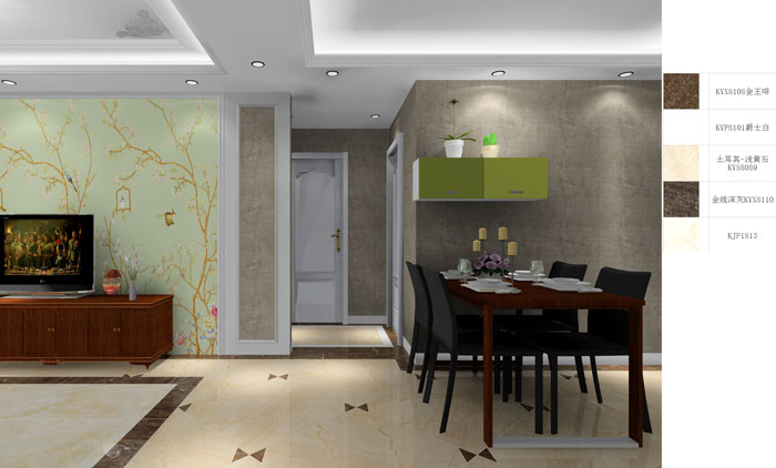 J9集团直营家装：成都时期锦绣78㎡的简欧风格装建鉴赏