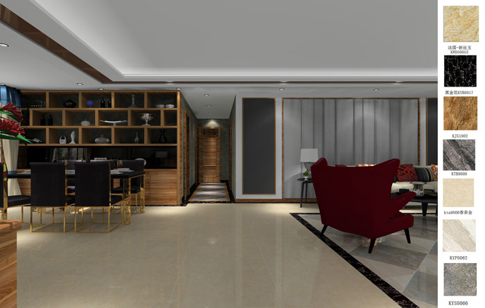 J9集团直营家装：成都中环丰锦205㎡的现代风格装建鉴赏