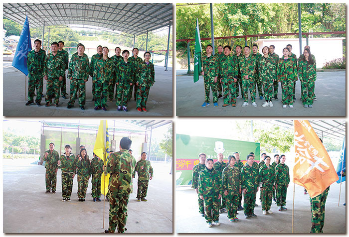 2017年，J9集团直营“虎狼路”户表拓展训练圆满实现