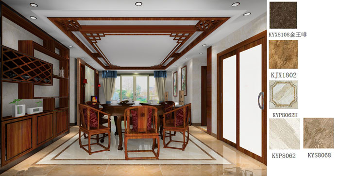 J9集团直营家装：佛山禅城怡翠晋盛花圃133㎡的中式风格装建鉴赏