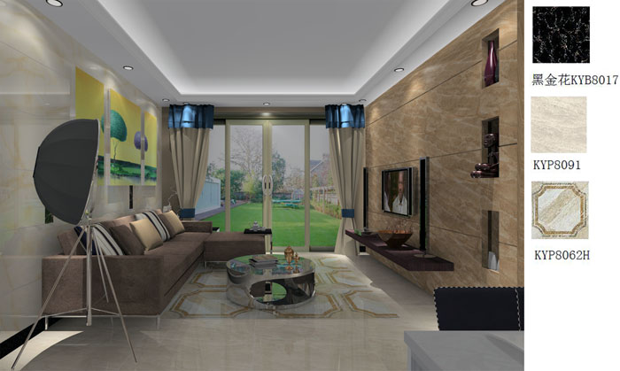 J9集团直营家装：佛山禅城怡翠晋盛花圃91㎡的现代风格装建鉴赏