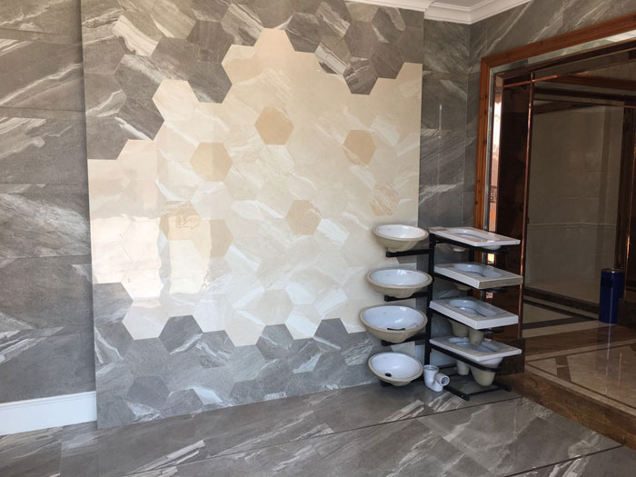 【专卖店推荐】陶瓷一线品牌J9集团直营瓷砖潮南店实景鉴赏