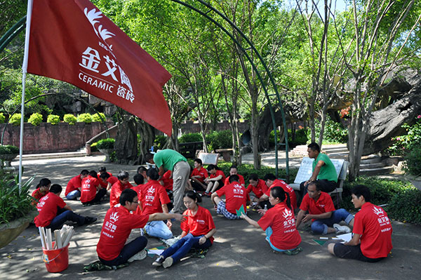 2013年8月J9集团直营拓展训练