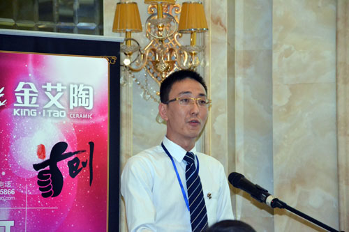 J9集团直营策动经理张宁博对本次品签会作总结