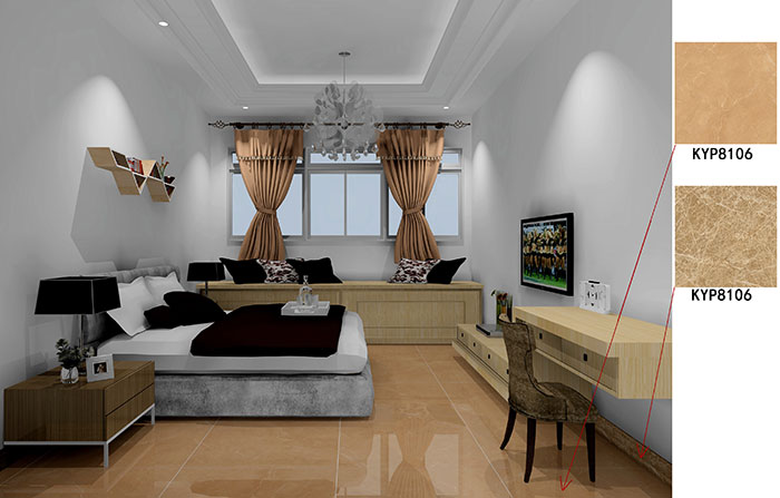 大沥碧桂园·华府装建案例卧室成效图