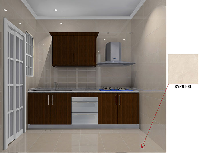 大沥碧桂园·华府装建案例厨房成效图