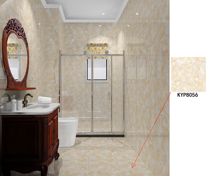 大沥碧桂园·华府装建案例浴室成效图